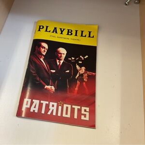 Playbill for Patriots
